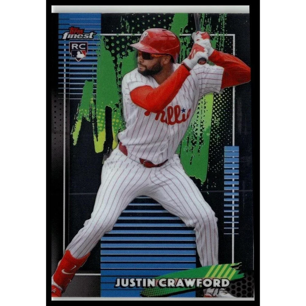 2026 Finest Justin Crawford Common Base Rookie RC Phillies